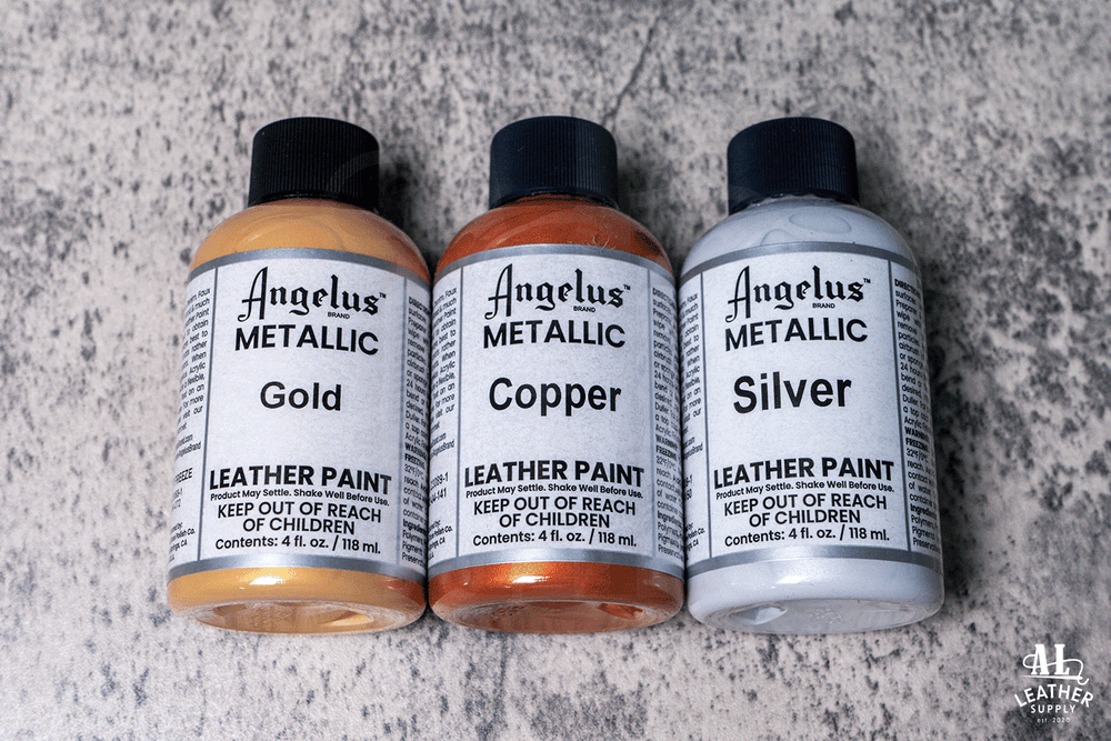 
                  
                    Angelus Metallic Leather Paint
                  
                