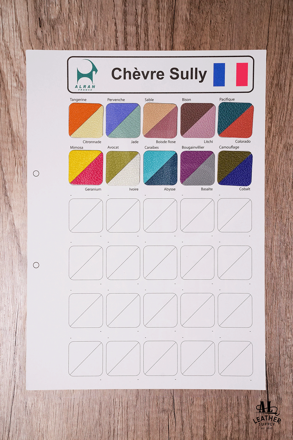 Alran - Sully Chèvre Swatch