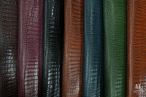 AL Leather – Antico Embossed Crocodile