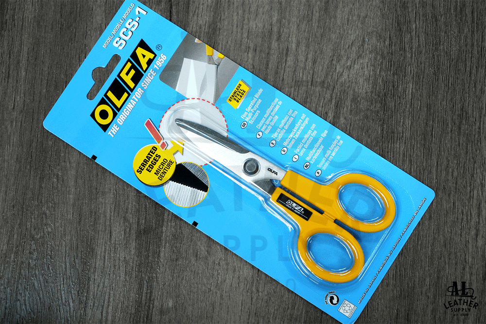 OLFA SCS-1 Stainless Steel Serrated Scissor