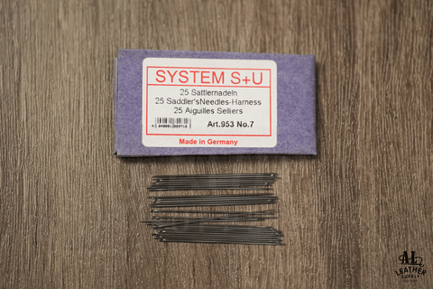SYSTEM S+U Saddlers Harness Needles (25 pieces)
