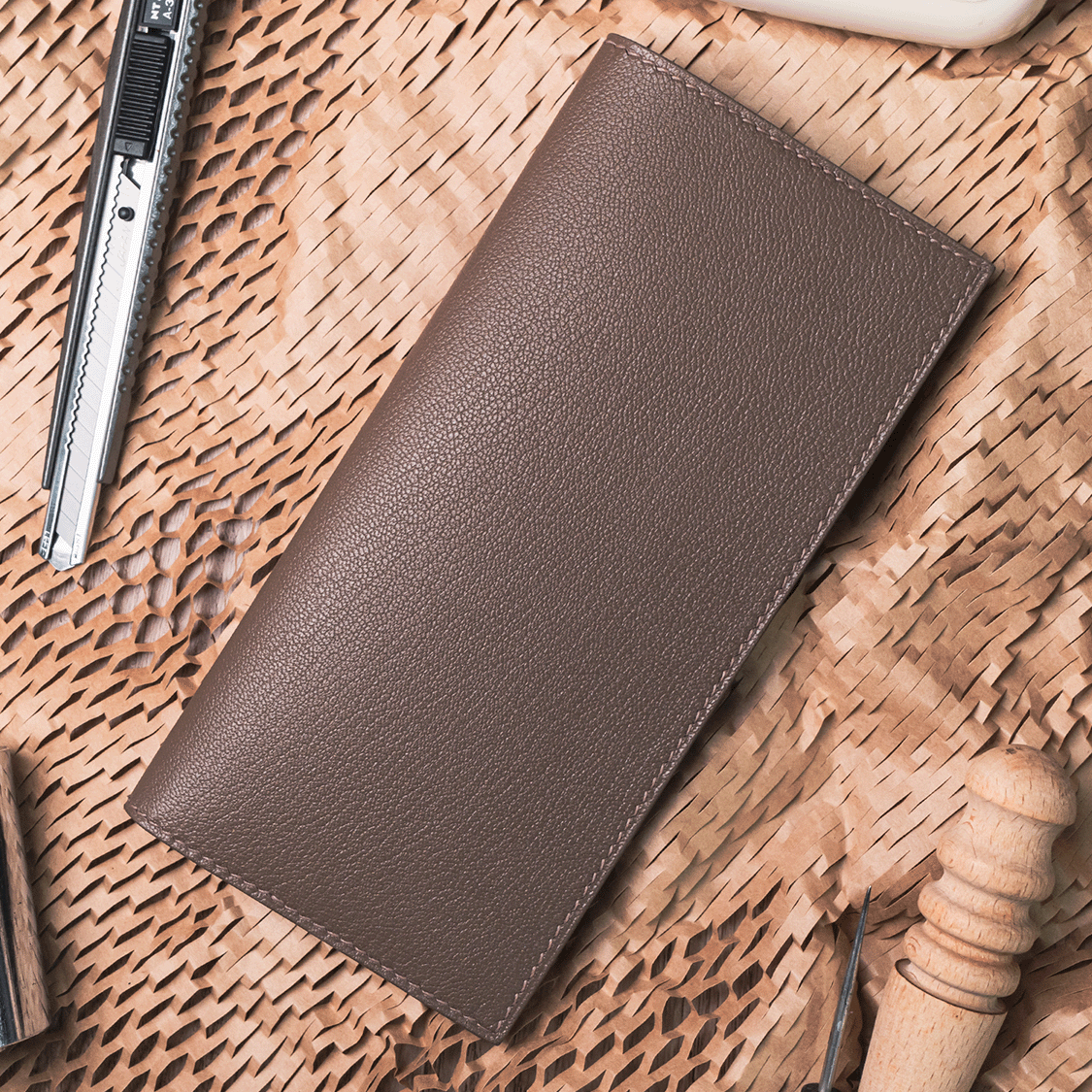 Horizontal Wallet Long Horizontal Wallet – AL Leather Singapore
