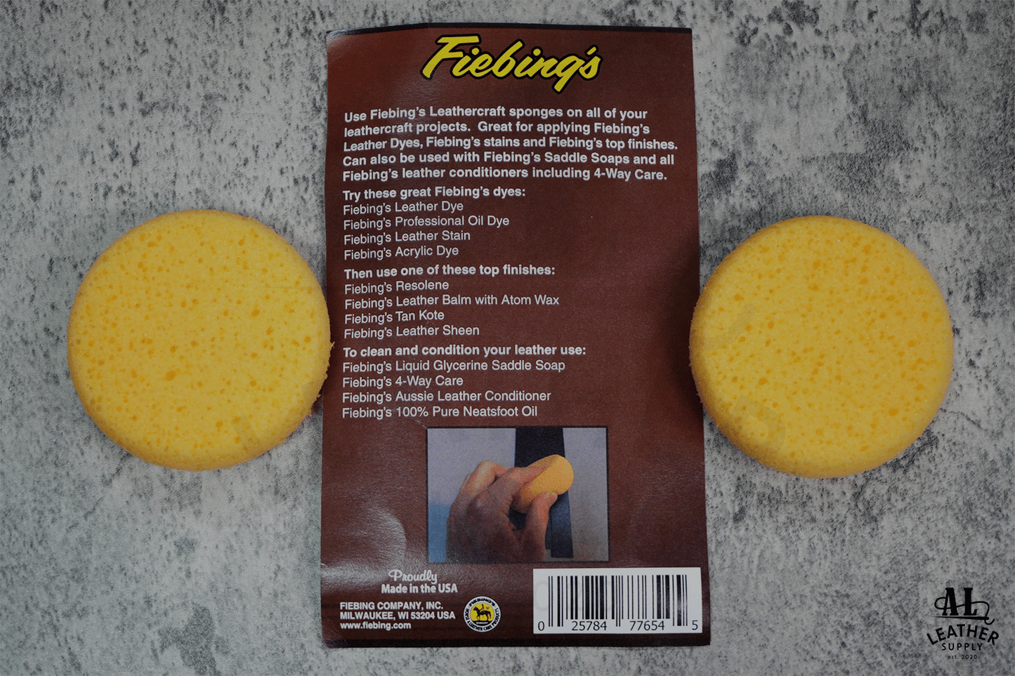 
                  
                    Fiebing's Leathercraft Sponge
                  
                