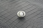 Oval Turn Lock Clasps - AL Leather Supply