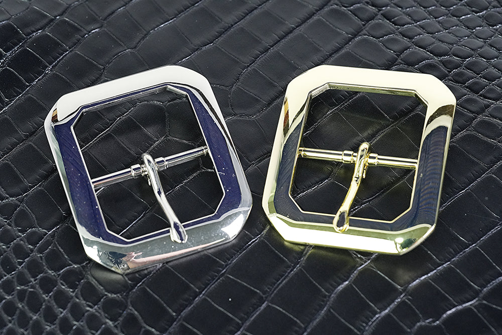 Clipped Corner Bar Buckle, Clipped Corner Center Bar Buckle