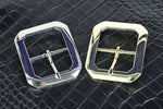 Clipped Corner Center Bar Buckle - AL Leather Supply