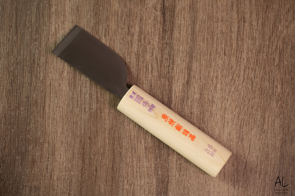 Custom Japanese Leather Knife